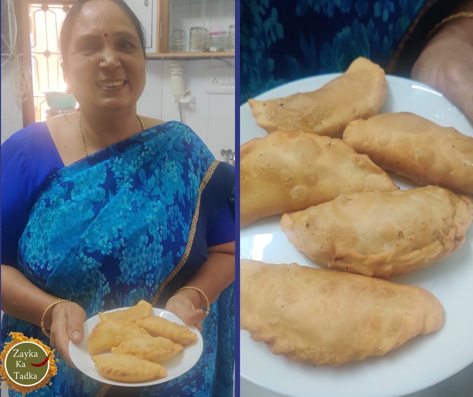 Coconut Gujiya Recipe