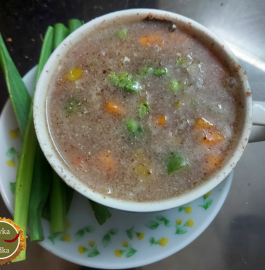 Veg Ragi Soup Recipe