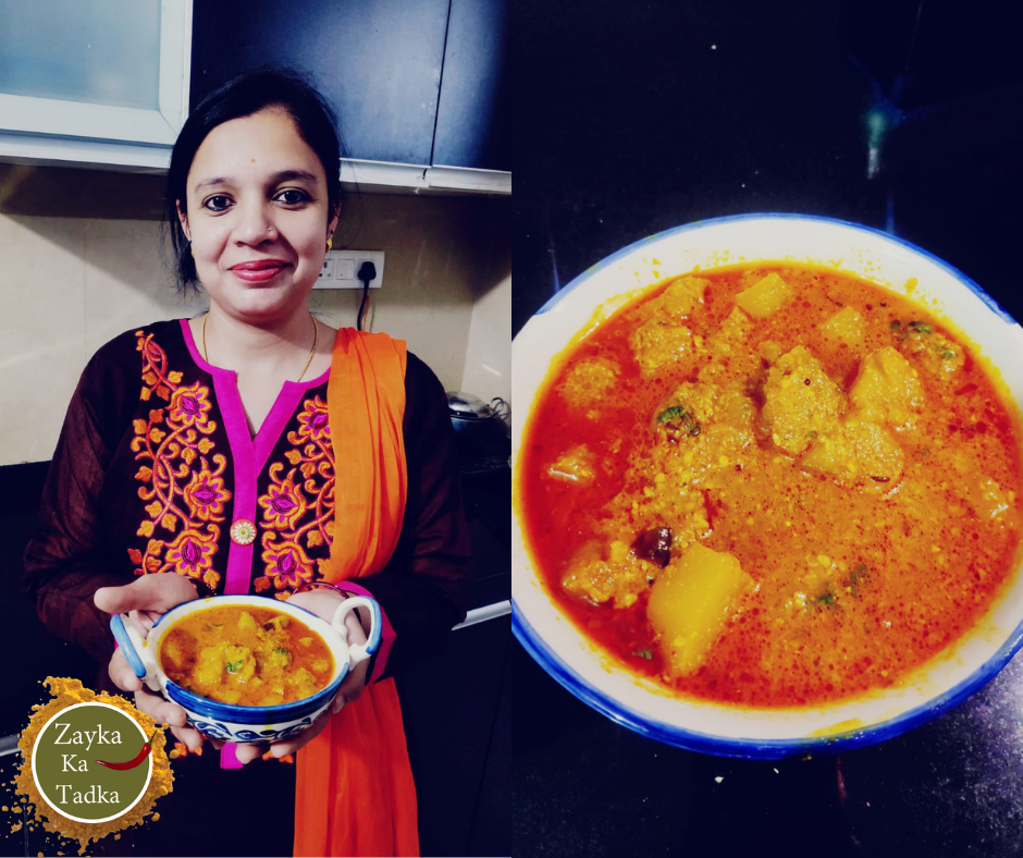 Pumpkin Curry | Maharashtrian Style Kaddu Ki Sabji Recipe