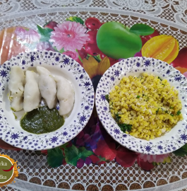 Moong Dal Usli & Namkeen Kozhukattai Recipe