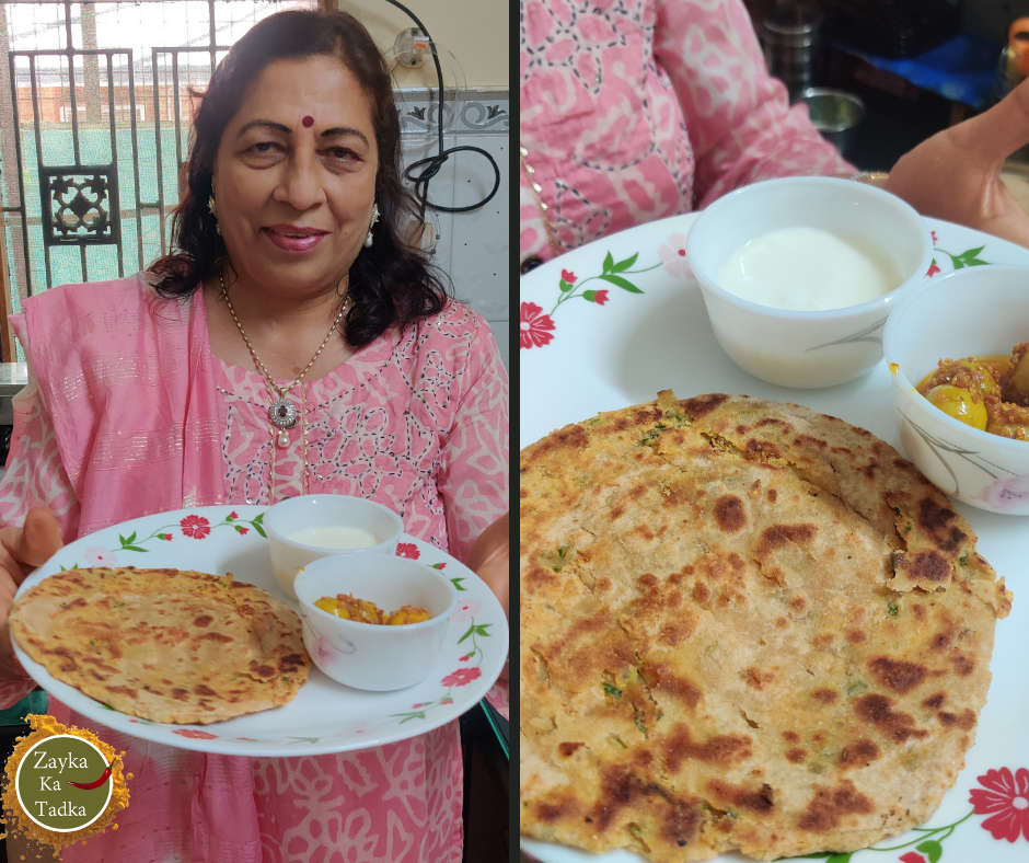 Besan Lachha Paratha Recipe