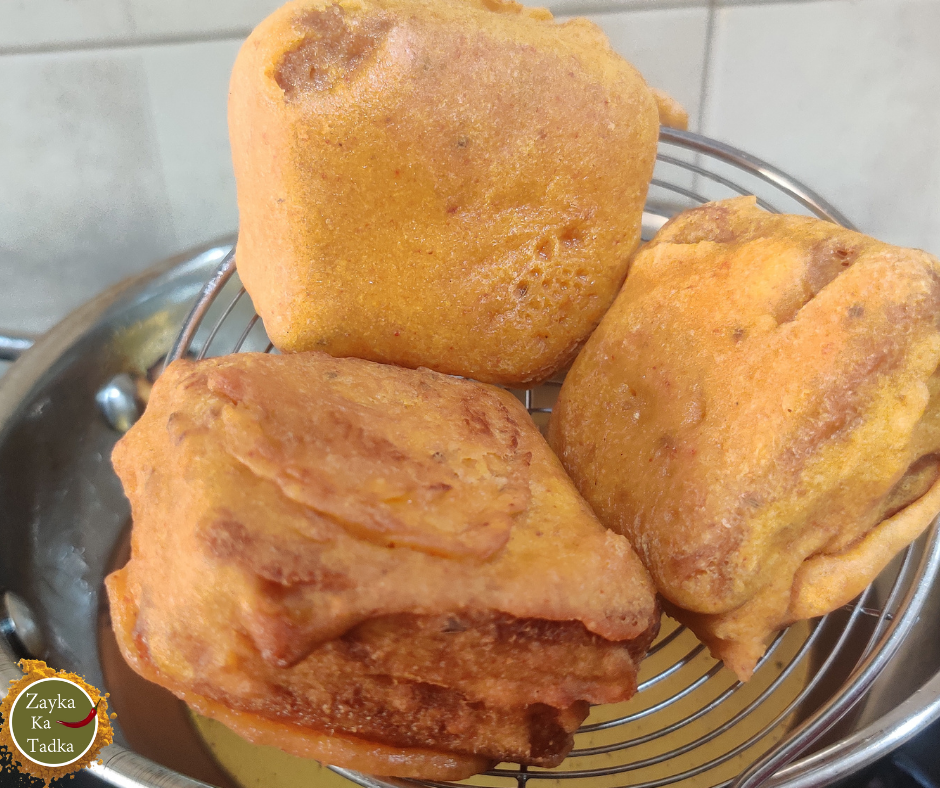 Cheese Bread Pakoda Recipe