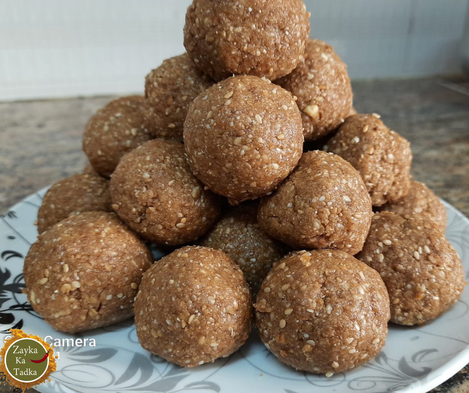 Til Mava Ladoo Recipe