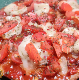 Tomato Cheese Pizza In 5 Minutes Recipe