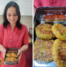 Oats Vegetable Tikki Recipe