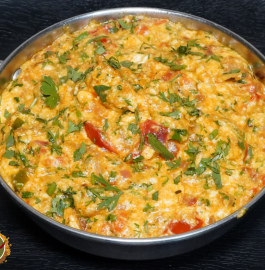 Amritsari Paneer Bhurji | Dhaba Style Paneer Bhurji Recipe