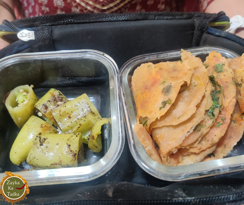 Office Lunch Box In 10 Minutes - Recipe 1 - Zayka Ka Tadka