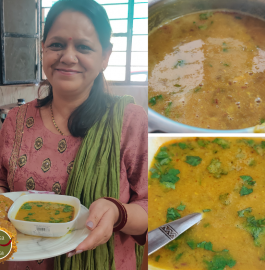 Hare Moong Chane Ki Dal Recipe