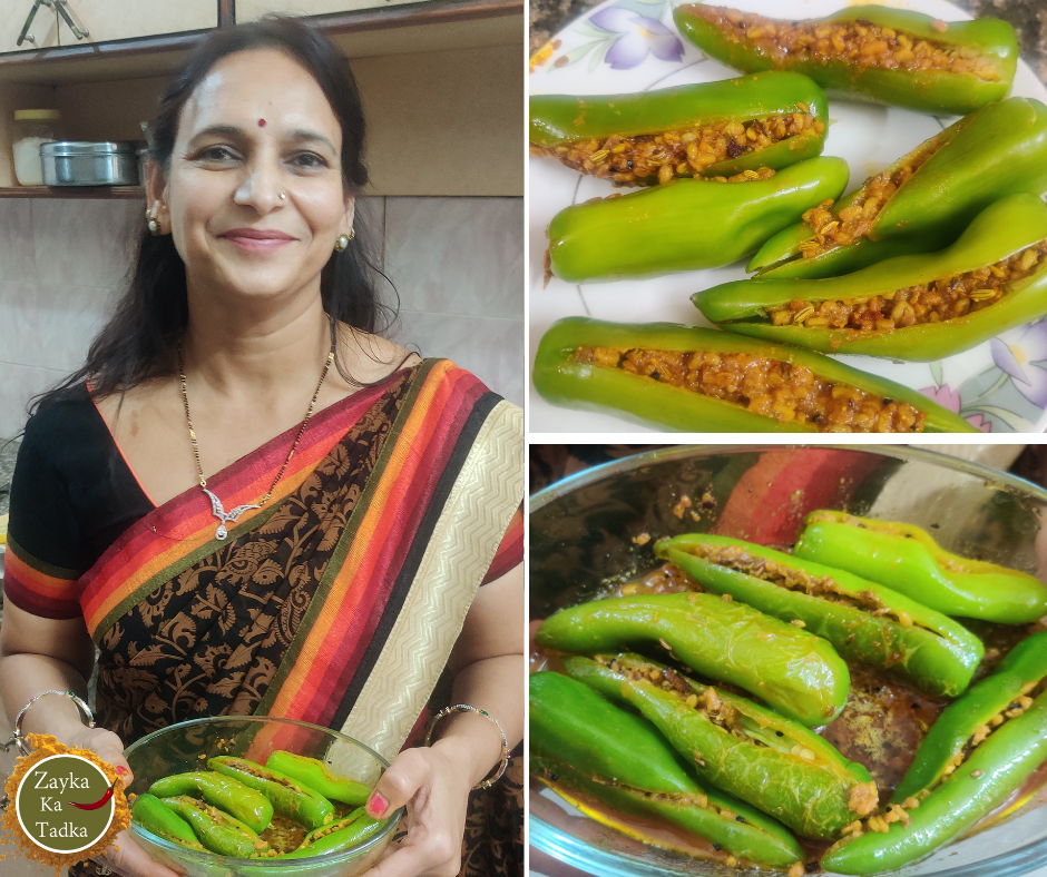 Danamethi Stuffed Mirch Recipe