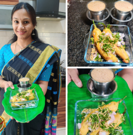 Mirchi Bhajji And Filter Coffee Recipe