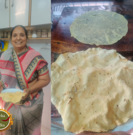 Moong Urad Dal Papad Recipe