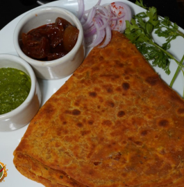 Masala Paneer Paratha Recipe