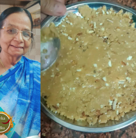 Aata Gud Ki Barfi Recipe