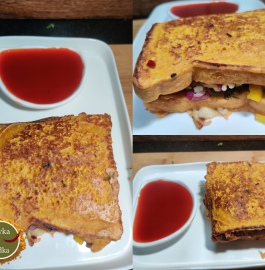 Pudla Sandwich Recipe