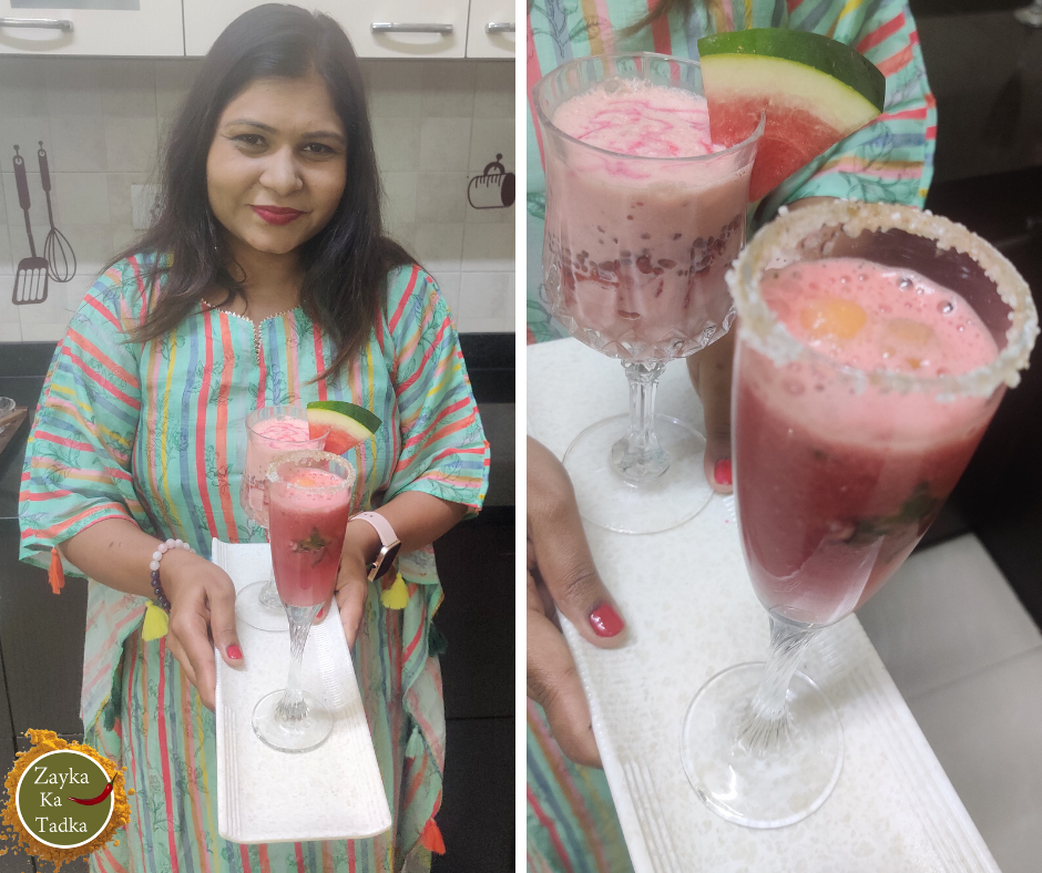 2 Types of Watermelon Mocktails Recipe