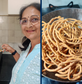 Gujarati Gathiya | Tikha Gathiya Recipe