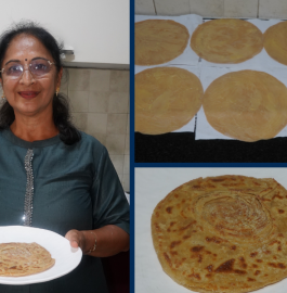 Satpadi Paratha Recipe