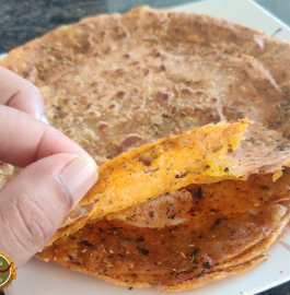 Masala Lachha Paratha Recipe