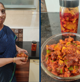 Avakaya Pachadi | Raw Mango Pickle Recipe