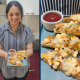 Paneer Schezwan Open Toast Recipe