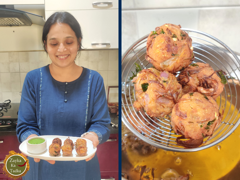 Onion Vada Recipe