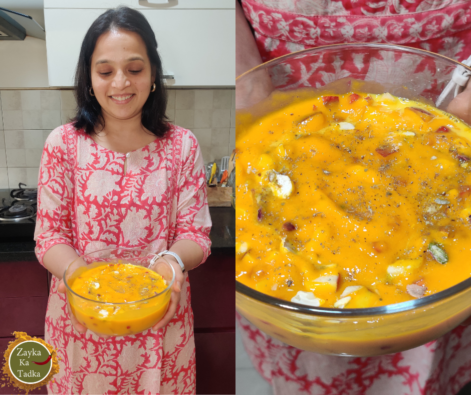 Mango Custard Recipe