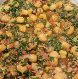 Palak Chole | Chana Palak Recipe