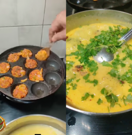 Pyaz Ke Pakode Wali Kadhi Recipe