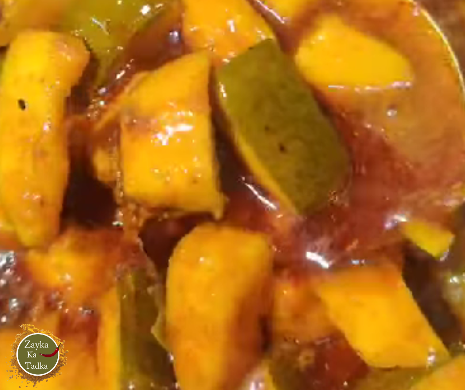 Instant Mango Pickle | Aam Ka Achar Recipe