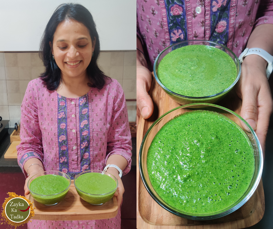 2 Types Of Green Chutney Recipe