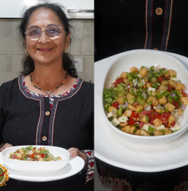 Chole Paneer Chaat Recipe