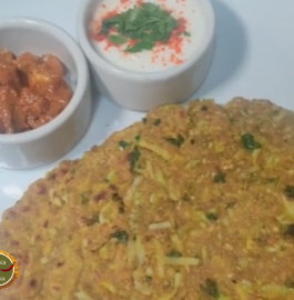 Lauki Thepla | Gujarati Dudhi Na Thepla Recipe