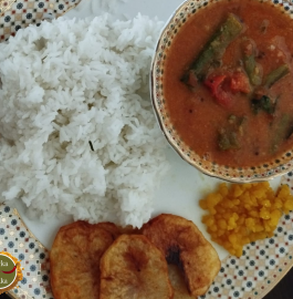 Sindhi Kadhi And Aloo Tuk Recipe