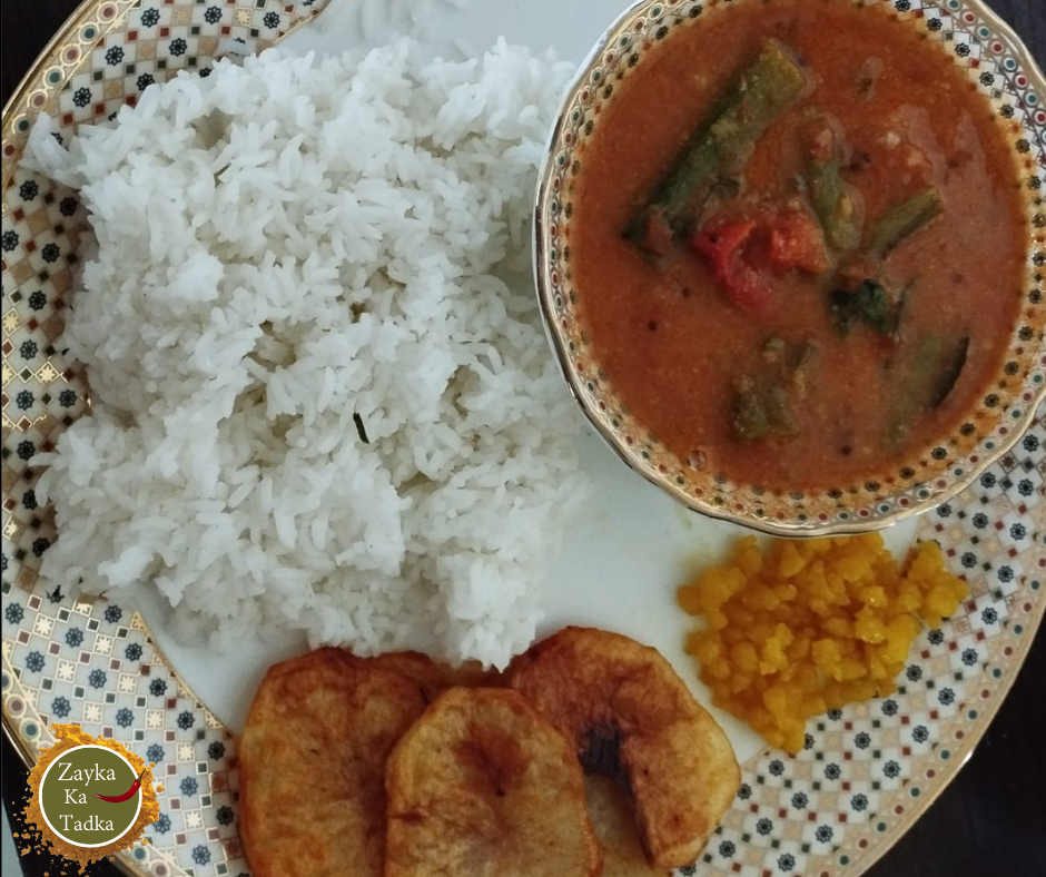 Sindhi Kadhi And Aloo Tuk Recipe