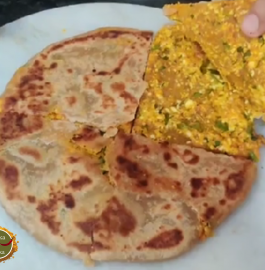 Dahi Paneer Paratha Recipe