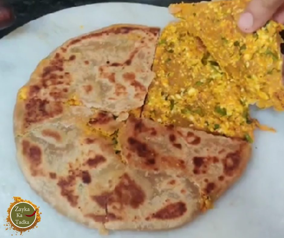 Dahi Paneer Paratha Recipe