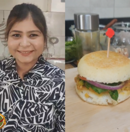 Sooji Burger Recipe