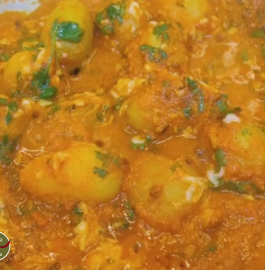 Cheesy Dum Aloo Recipe