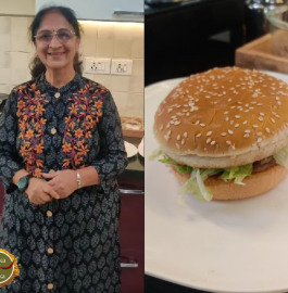 Rajma Burger | Rajma Patty Burger Recipe