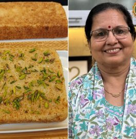 Suji Moist Cake | Eggless Rava Cake Recipe
