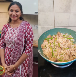 Soya Chunks Fried Rice Recipe