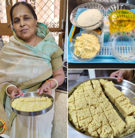 Mysore Pak | Ghee Mysore Pak Recipe