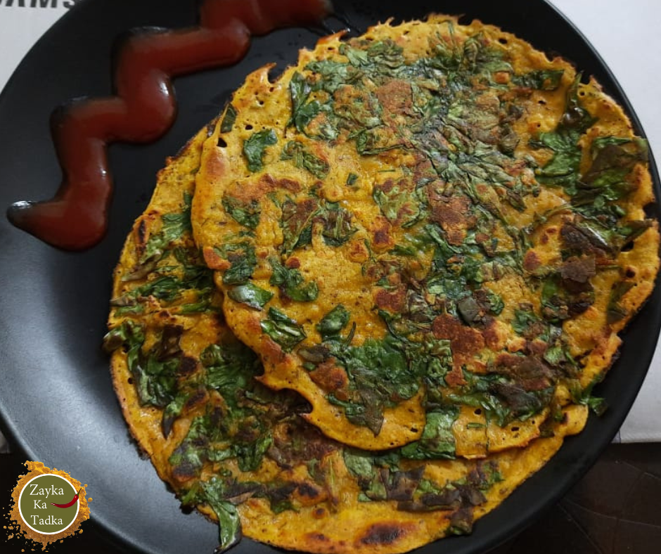 Spinach Chilla rECIPE