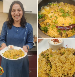 Aloo Matar Pulav Recipe