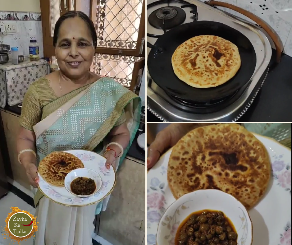 Besan Stuffed Paratha Recipe