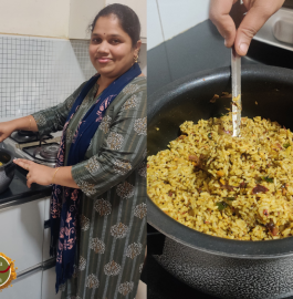 Gongura Rice | Andhra Gongura Puliyogare Rice