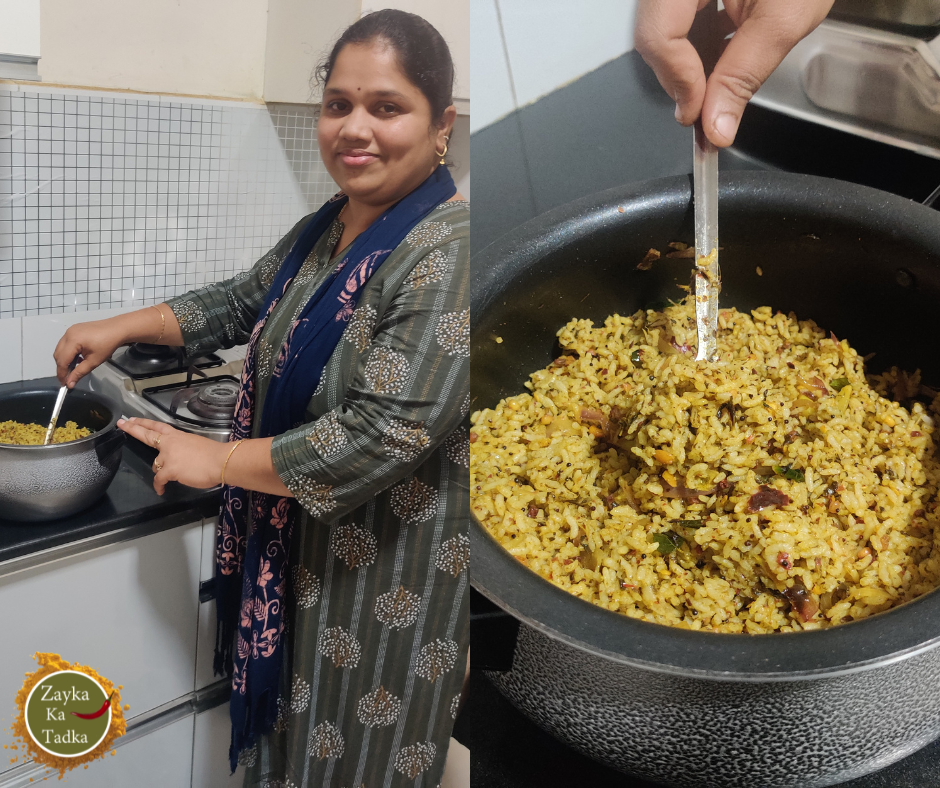 Gongura Rice | Andhra Gongura Puliyogare Rice