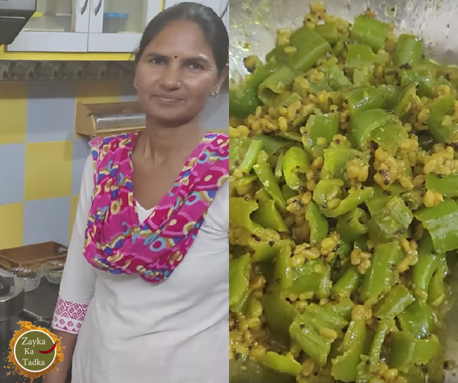 Mirchi Danamethi Ki Sabzi Recipe