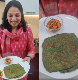 Methi Lachha Paratha | Methi Ka Paratha Recipe