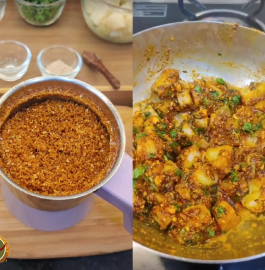 Aloo Mungfali Ki Sabji Recipe